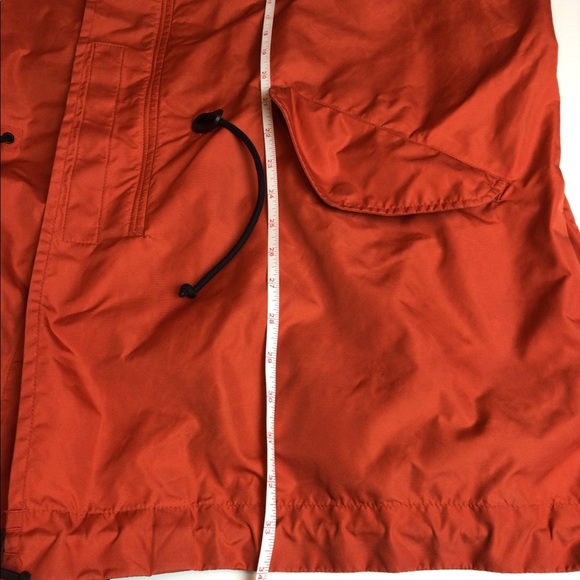 ..Polo Sport Ralph Lauren XL Orange Hooded Full Zip Windbreaker Jacket Coat - Picture 5 of 12